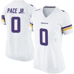Women's Ivan Pace Jr. Minnesota Vikings No.0 Game Jersey - White