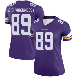 Women's James O'Shaughnessy Minnesota Vikings No.89 Legend Jersey - Purple