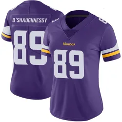 Women's James O'Shaughnessy Minnesota Vikings No.89 Limited Team Color Vapor Untouchable Jersey - Purple