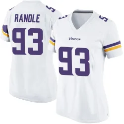 Women's John Randle Minnesota Vikings No.93 Game Jersey - White
