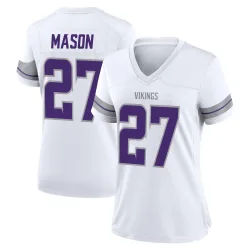Women's Jordan Mason Minnesota Vikings No.27 Game Alternate Jersey - White