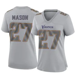 Women's Jordan Mason Minnesota Vikings No.27 Game Atmosphere Fashion Jersey - Gray