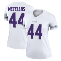 Women's Josh Metellus Minnesota Vikings No.44 Legend Alternate Jersey - White