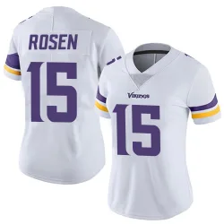 Women's Josh Rosen Minnesota Vikings No.15 Limited Vapor Untouchable Jersey - White