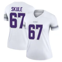 Women's Justin Skule Minnesota Vikings No.67 Legend Alternate Jersey - White