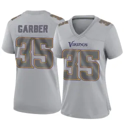 Women's Keenan Garber Minnesota Vikings No.35 Game Atmosphere Fashion Jersey - Gray