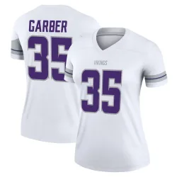 Women's Keenan Garber Minnesota Vikings No.35 Legend Alternate Jersey - White