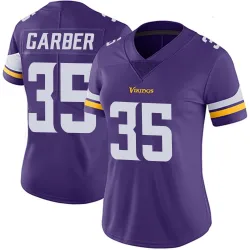 Women's Keenan Garber Minnesota Vikings No.35 Limited Team Color Vapor Untouchable Jersey - Purple