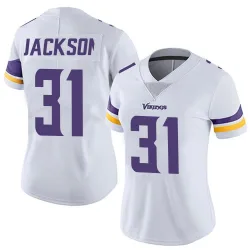 Women's Khyree Jackson Minnesota Vikings No.31 Limited Vapor Untouchable Jersey - White