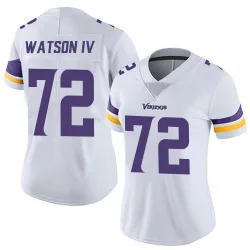 Women's Leroy Watson IV Minnesota Vikings No.72 Limited Vapor Untouchable Jersey - White