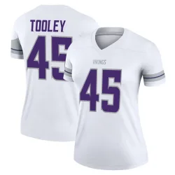 Women's Max Tooley Minnesota Vikings No.45 Legend Alternate Jersey - White