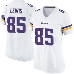 Women's Robert Lewis Minnesota Vikings No.85 Game Jersey - White