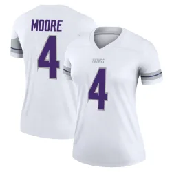 Women's Rondale Moore Minnesota Vikings No.4 Legend Alternate Jersey - White