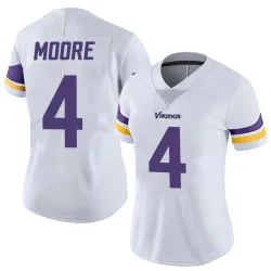 Women's Rondale Moore Minnesota Vikings No.4 Limited Vapor Untouchable Jersey - White
