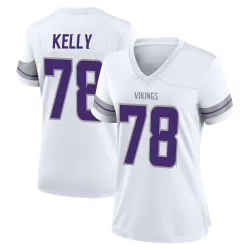 Women's Ryan Kelly Minnesota Vikings No.78 Game Alternate Jersey - White