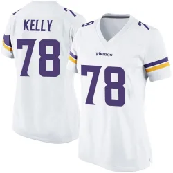 Women's Ryan Kelly Minnesota Vikings No.78 Game Jersey - White