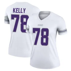 Women's Ryan Kelly Minnesota Vikings No.78 Legend Alternate Jersey - White