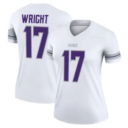 Women's Ryan Wright Minnesota Vikings No.17 Legend Alternate Jersey - White