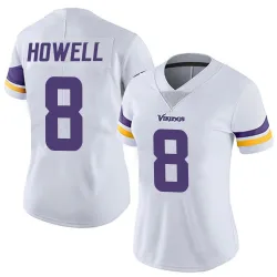 Women's Sam Howell Minnesota Vikings No.8 Limited Vapor Untouchable Jersey - White