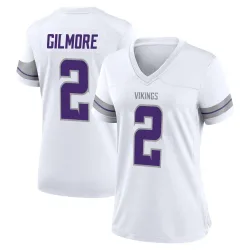 Women's Stephon Gilmore Minnesota Vikings No.2 Game Alternate Jersey - White