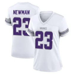 Women's Terence Newman Minnesota Vikings No.23 Game Alternate Jersey - White