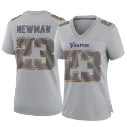 Women's Terence Newman Minnesota Vikings No.23 Game Atmosphere Fashion Jersey - Gray
