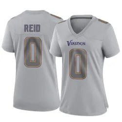 Women's Trevor Reid Minnesota Vikings No.0 Game Atmosphere Fashion Jersey - Gray