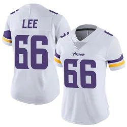 Women's Vershon Lee Minnesota Vikings No.66 Limited Vapor Untouchable Jersey - White