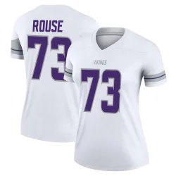 Women's Walter Rouse Minnesota Vikings No.73 Legend Alternate Jersey - White