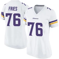 Women's Will Fries Minnesota Vikings No.76 Game Jersey - White