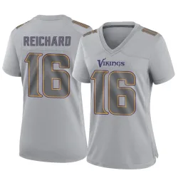 Women's Will Reichard Minnesota Vikings No.16 Game Atmosphere Fashion Jersey - Gray
