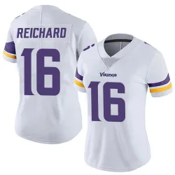 Women's Will Reichard Minnesota Vikings No.16 Limited Vapor Untouchable Jersey - White