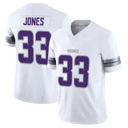 Youth Aaron Jones Minnesota Vikings No.33 Limited Alternate Vapor F.U.S.E. Jersey - White