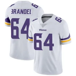 Youth Blake Brandel Minnesota Vikings No.64 Limited Vapor Untouchable Jersey - White