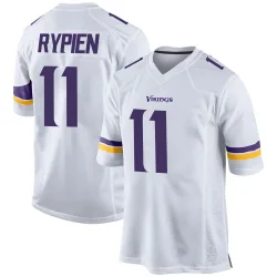 Youth Brett Rypien Minnesota Vikings No.11 Game Jersey - White