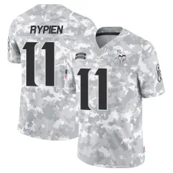 Youth Brett Rypien Minnesota Vikings No.11 Limited 2024 Salute to Service Jersey - Arctic Camo