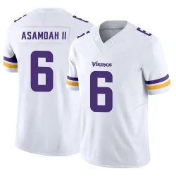 Youth Brian Asamoah II Minnesota Vikings No.6 Limited Vapor F.U.S.E. Jersey - White