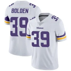 Youth Bubba Bolden Minnesota Vikings No.39 Limited Vapor Untouchable Jersey - White