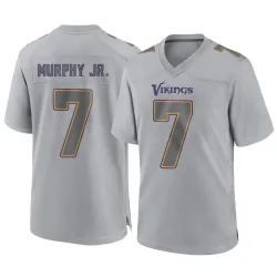 Youth Byron Murphy Jr. Minnesota Vikings No.7 Game Atmosphere Fashion Jersey - Gray