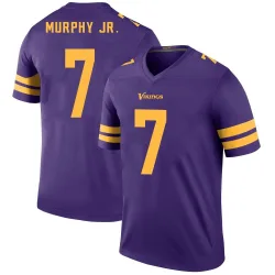 Youth Byron Murphy Jr. Minnesota Vikings No.7 Legend Color Rush Jersey - Purple