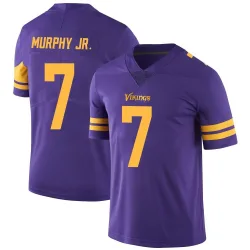 Youth Byron Murphy Jr. Minnesota Vikings No.7 Limited Color Rush Jersey - Purple