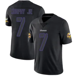 Youth Byron Murphy Jr. Minnesota Vikings No.7 Limited Jersey - Black Impact