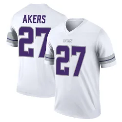 Youth Cam Akers Minnesota Vikings No.27 Legend Alternate Jersey - White