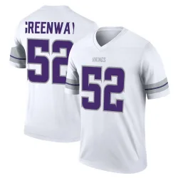 Youth Chad Greenway Minnesota Vikings No.52 Legend Alternate Jersey - White