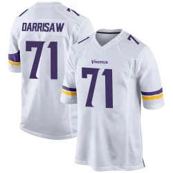 Youth Christian Darrisaw Minnesota Vikings No.71 Game Jersey - White