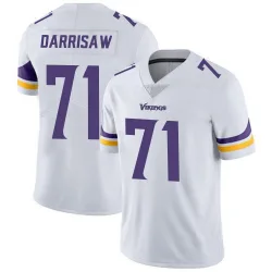 Youth Christian Darrisaw Minnesota Vikings No.71 Limited Vapor Untouchable Jersey - White
