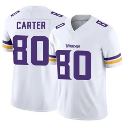 Youth Cris Carter Minnesota Vikings No.80 Limited Vapor F.U.S.E. Jersey - White