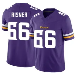 Youth Dalton Risner Minnesota Vikings No.66 Limited Vapor F.U.S.E. Jersey - Purple