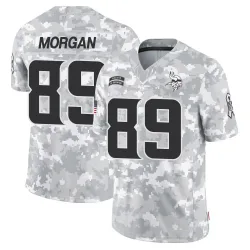 Youth David Morgan Minnesota Vikings No.89 Limited 2024 Salute to Service Jersey - Arctic Camo