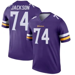 Youth Donovan Jackson Minnesota Vikings No.74 Legend Jersey - Purple